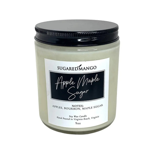 Apple Maple Sugar Soy Coconut Candle Sugared Mango Soaps