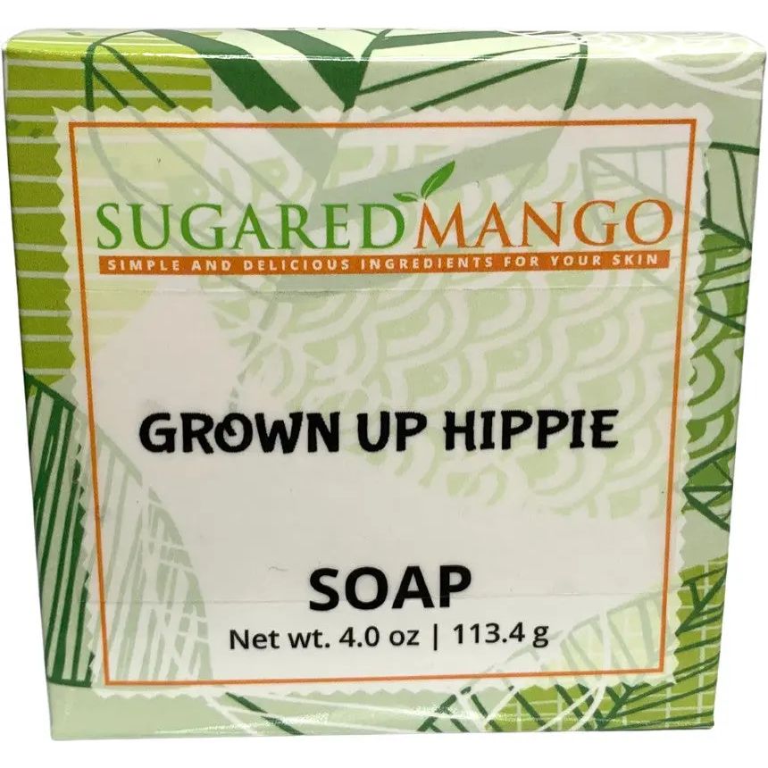 Grown Up Hippie Patchouli Lavender Sugared Mango Soaps