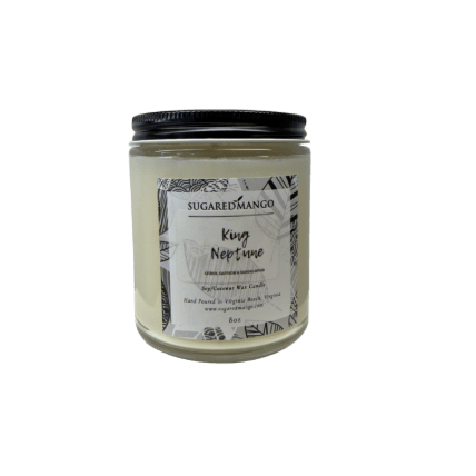 King Neptune Soy Coconut candle