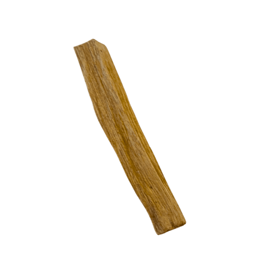 Sustainably sourced Palo Santo cleansing stick — holy wood for energy clearing and meditation rituals