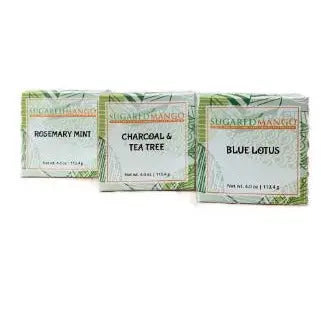 Rosemary Mint Double Butter Essential Oil Soap Sugared Mango Soaps
