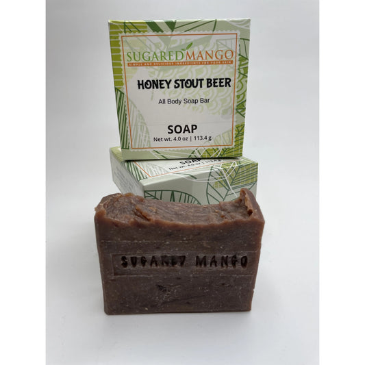 Honey Stout Beer Soap Sugared Mango Soaps