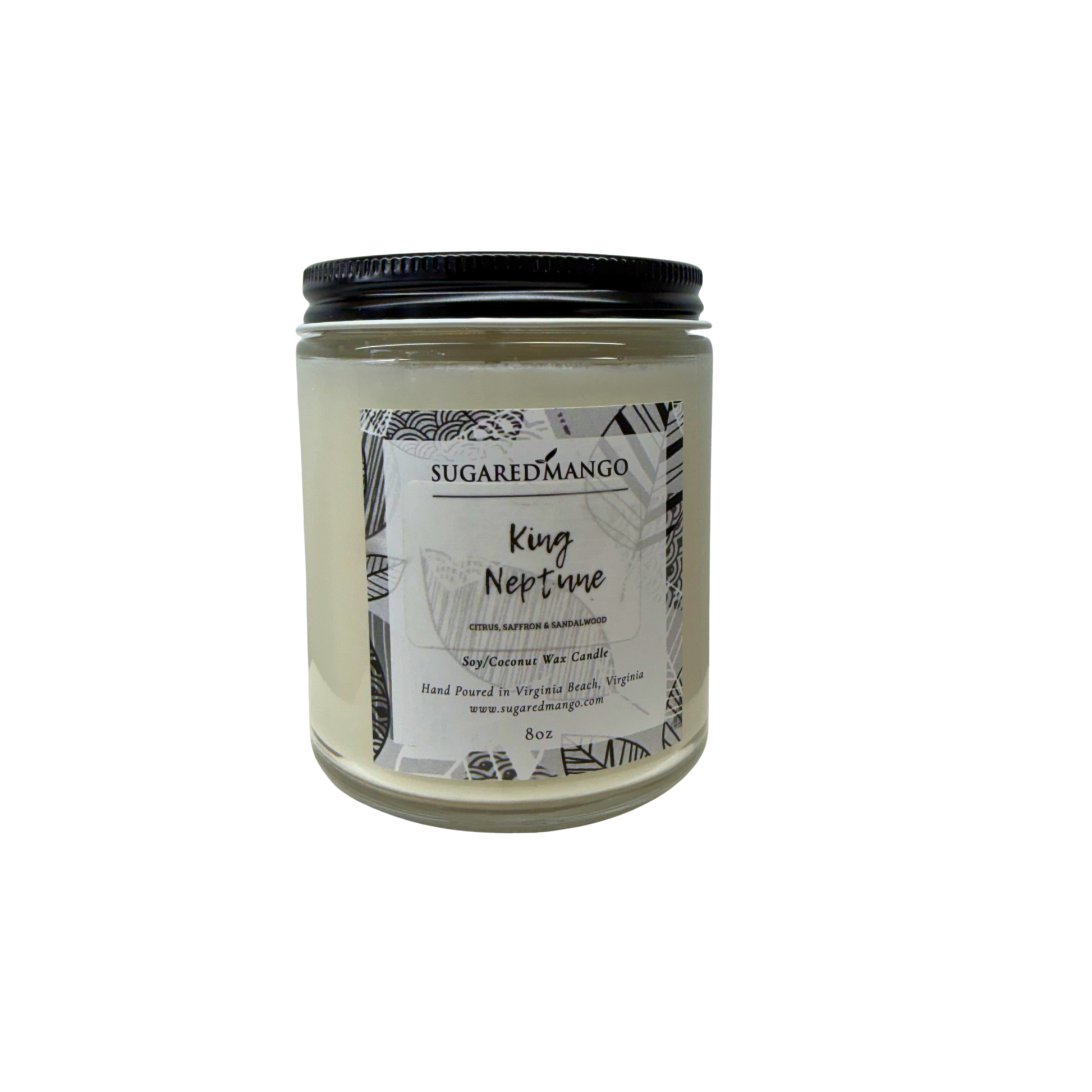 King Neptune Soy Coconut candle