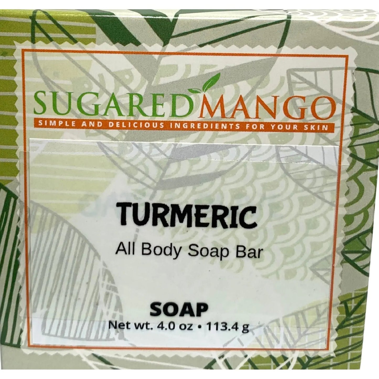 Turmeric Soap - All Body and Face Sugared Mango Soaps