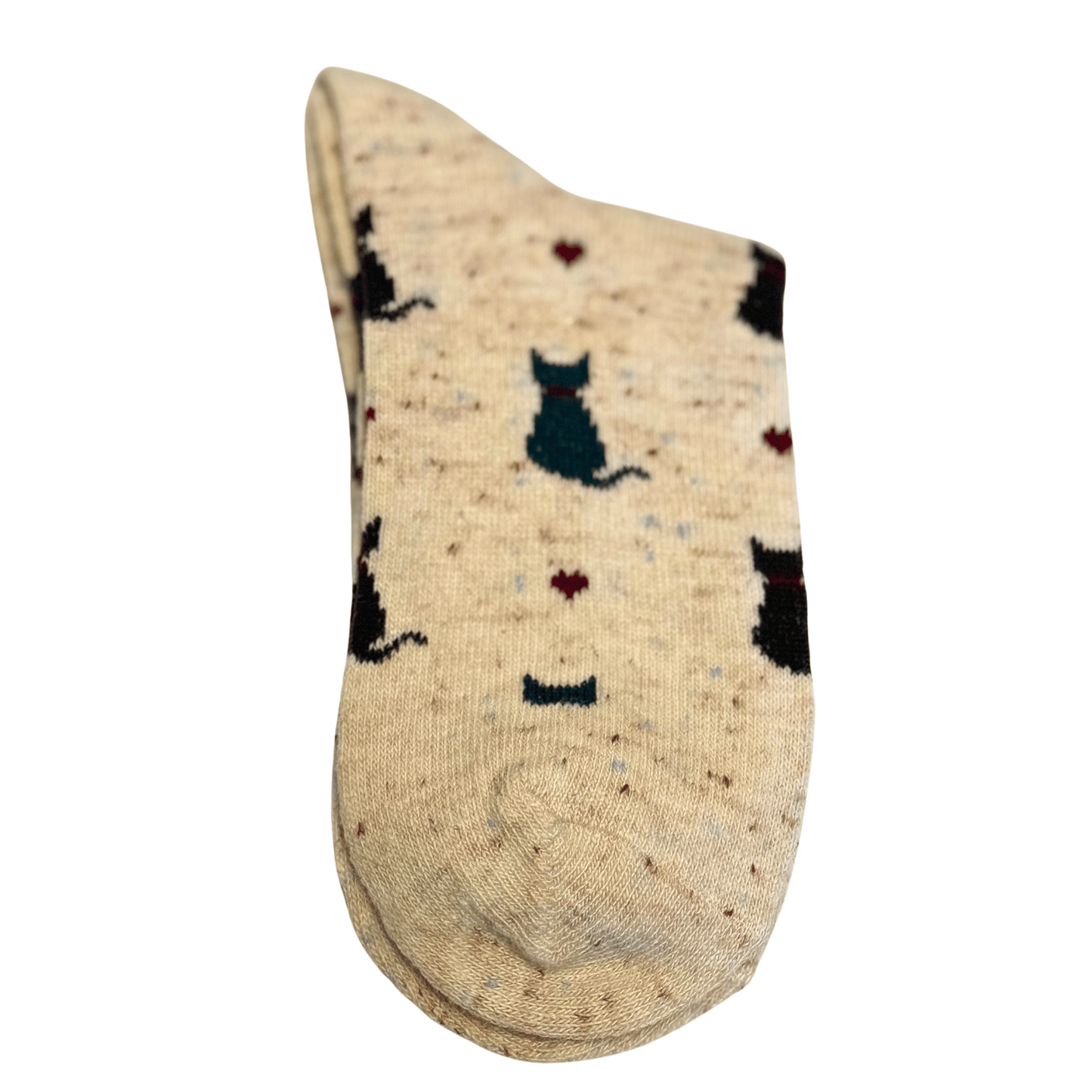 Cotton Ankle Socks with Cats