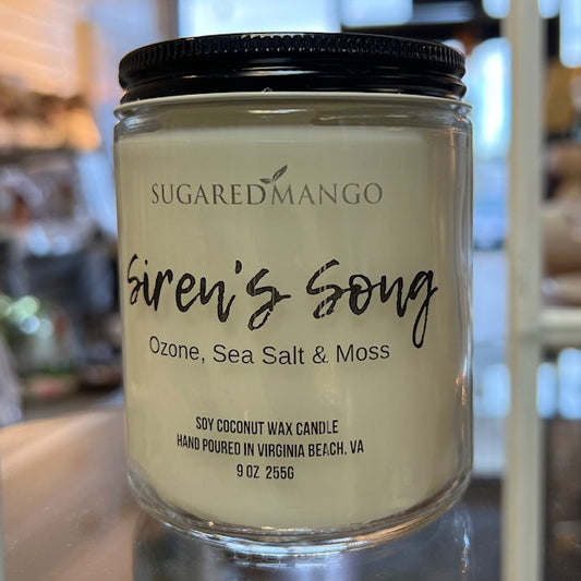 Siren's Song Soy Coconut Candle Sugared Mango Soaps