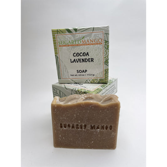Cocoa Lavender Sugared Mango Soaps
