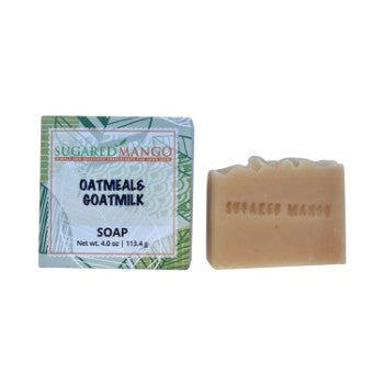 Oatmeal & Goatmilk Sugared Mango Soaps