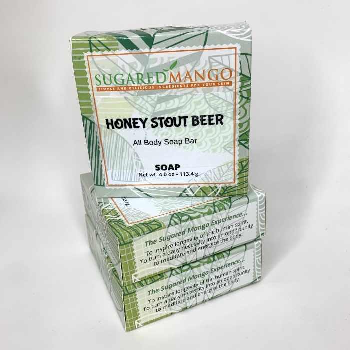 Honey Stout Beer Soap Sugared Mango Soaps